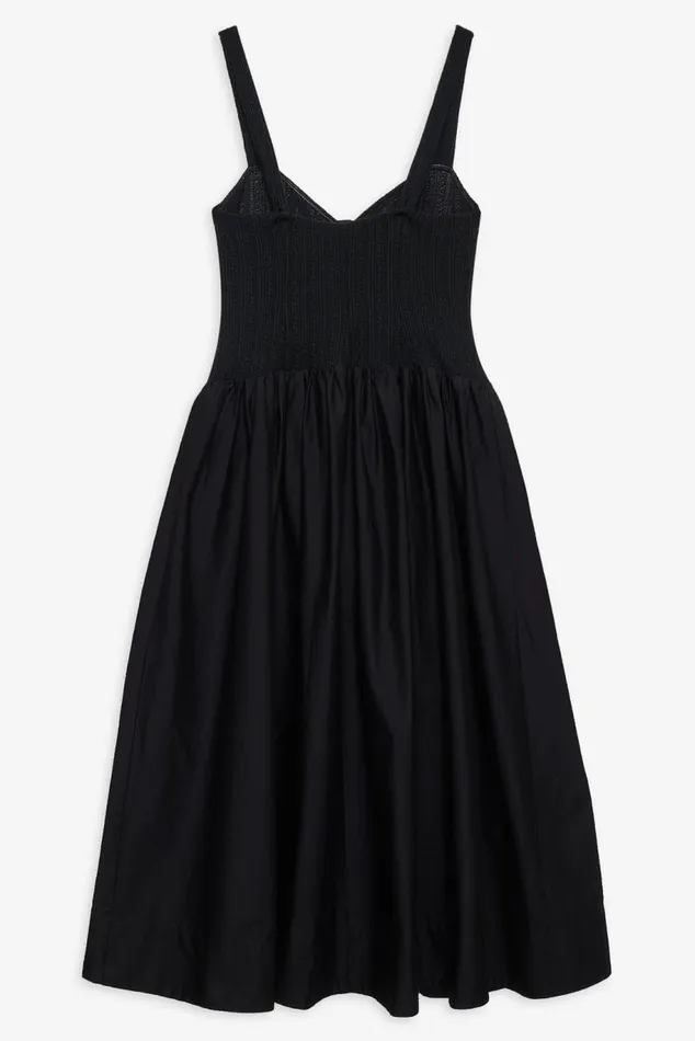 For Love and Lemons Dresses Billie Pointelle Midi Dress Black 8211 Women For Love and Lemons Dresses Billie Pointelle Midi Dress Black 8211 Women