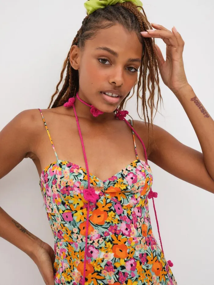 For Love and Lemons Dresses Deena Mini Dress Multi 8211 Women For Love and Lemons Dresses Deena Mini Dress Multi 8211 Women