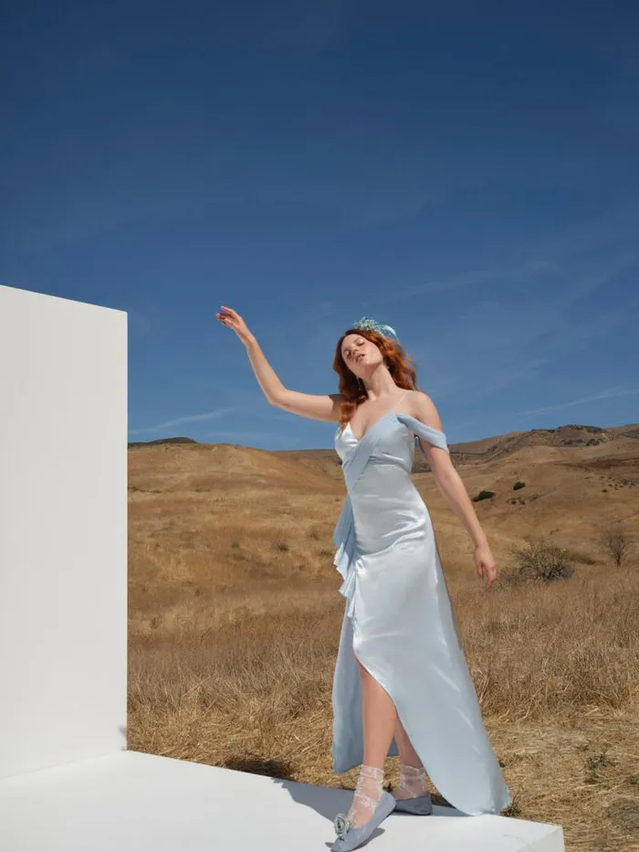 For Love and Lemons Dresses James Maxi Dress Blue 8211 Women For Love and Lemons Dresses James Maxi Dress Blue 8211 Women