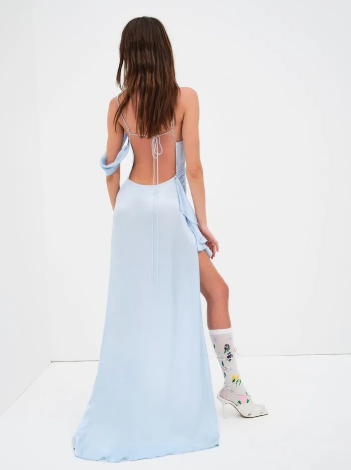 For Love and Lemons Dresses James Maxi Dress Blue 8211 Women For Love and Lemons Dresses James Maxi Dress Blue 8211 Women