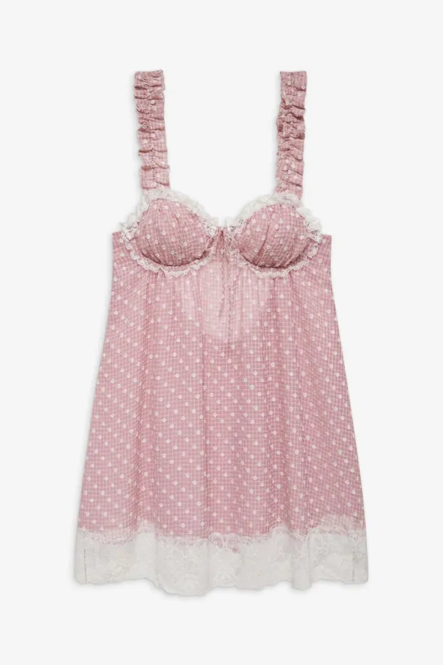 For Love and Lemons Dresses Melanie Mini Dress Pink 8211 Women For Love and Lemons Dresses Melanie Mini Dress Pink 8211 Women