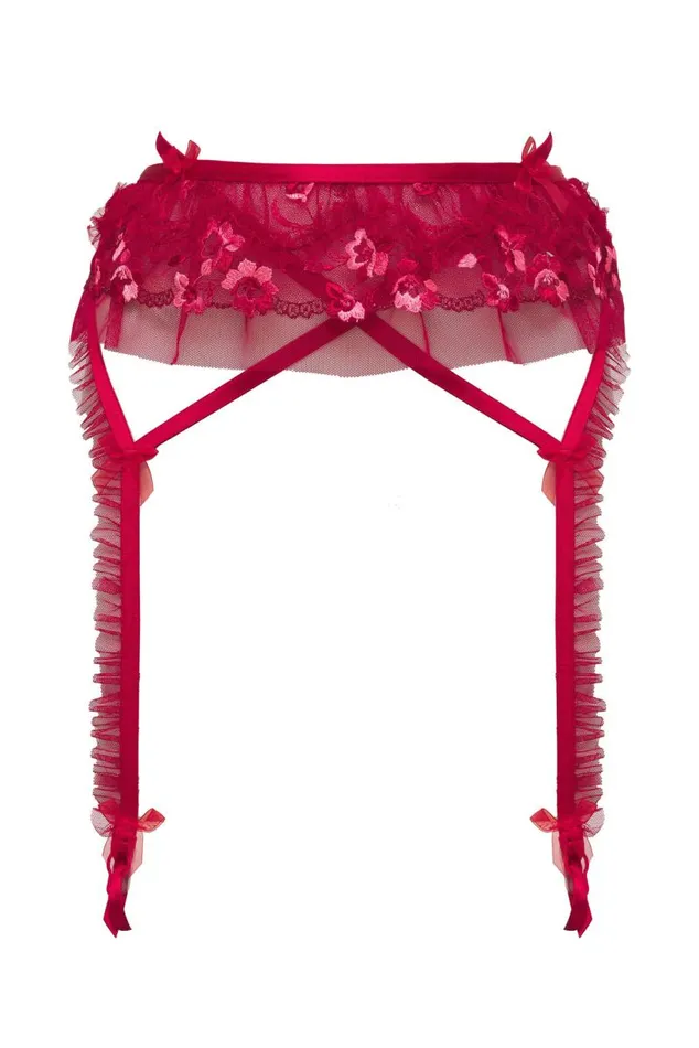 For Love and Lemons Lingerie Evie Garter Belt Red 8211 Women For Love and Lemons Lingerie Evie Garter Belt Red 8211 Women