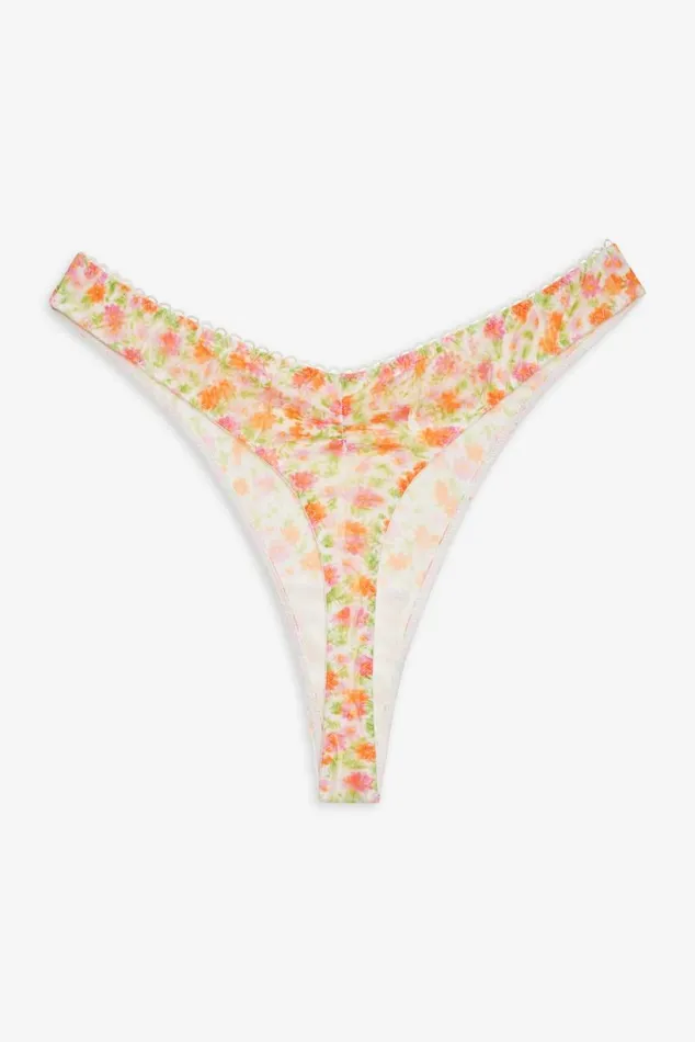 For Love and Lemons Lingerie Giselle Thong Panty Multi 8211 Women For Love and Lemons Lingerie Giselle Thong Panty Multi 8211 Women
