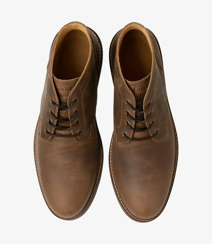 Gilbert Brown Nubuck Men Loake Boots