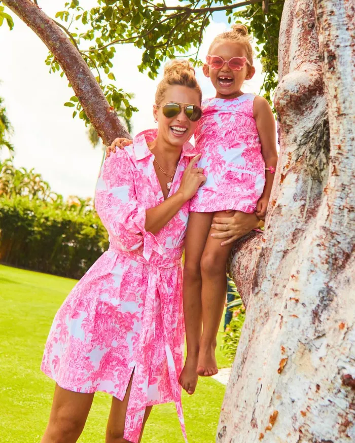 Girls Little Lilly Classic Shift Dress Roxie Pink Wave N Sea Girls Lilly Pulitzer Girls Dresses and Rompers Girls Little Lilly Classic Shift Dress Roxie Pink Wave N Sea Girls Lilly Pulitzer Girls Dresses and Rompers