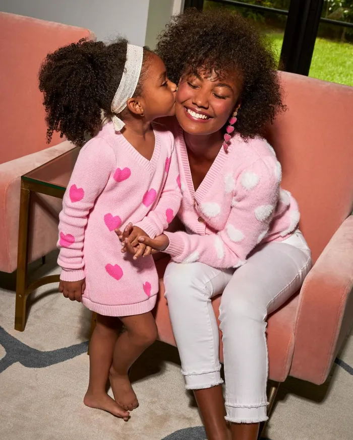 Girls Mini Keane Sweater Dress Peony Pink Heart Jacquard Childrens Girls Lilly Pulitzer Girls Dresses and Rompers Girls Mini Keane Sweater Dress Peony Pink Heart Jacquard Childrens Girls Lilly Pulitzer Girls Dresses and Rompers