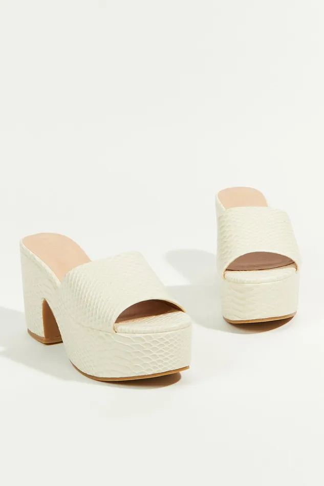 Giza Snakeskin Platform Heels Heels Altar8217d State Women