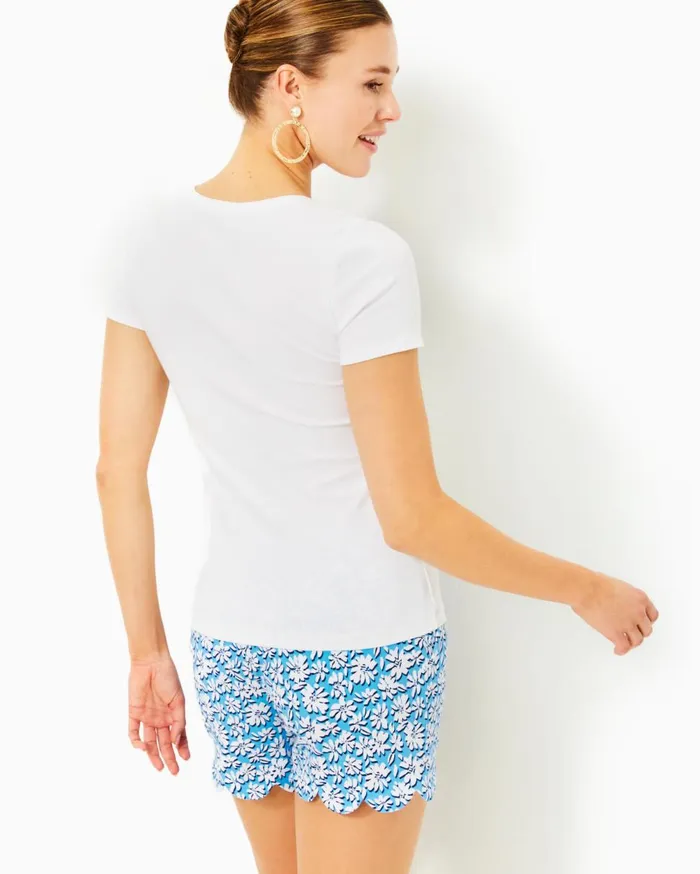 Halee VNeck Top True Navy Women Lilly Pulitzer Tops Halee VNeck Top True Navy Women Lilly Pulitzer Tops
