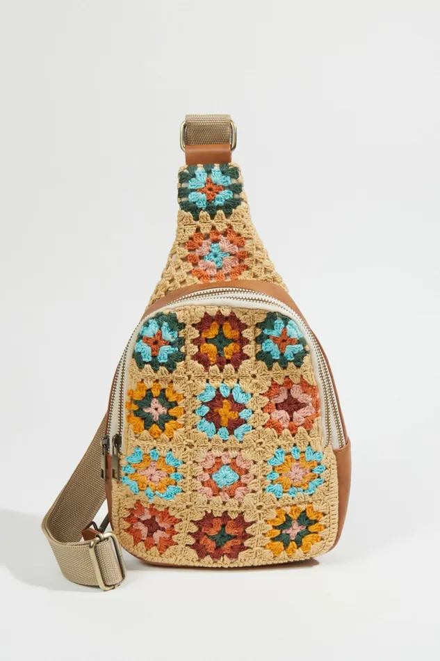 Handbags Women Altar8217d State Crochet Crossbody Sling Bag