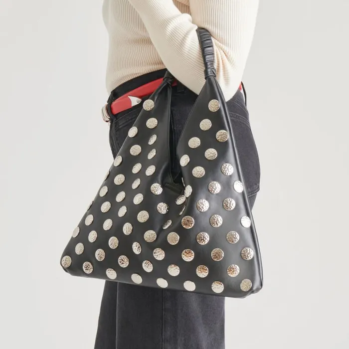 Handbags Women Dolce Vita Mia Stud Tote Black Multi Stella