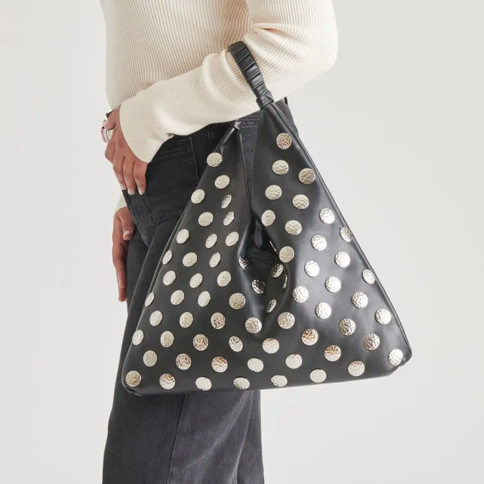 Handbags Women Dolce Vita Mia Stud Tote Black Multi Stella