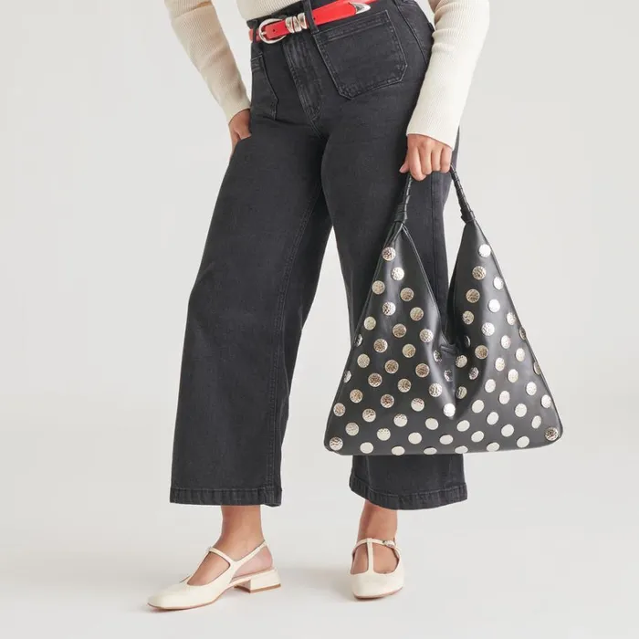 Handbags Women Dolce Vita Mia Stud Tote Black Multi Stella
