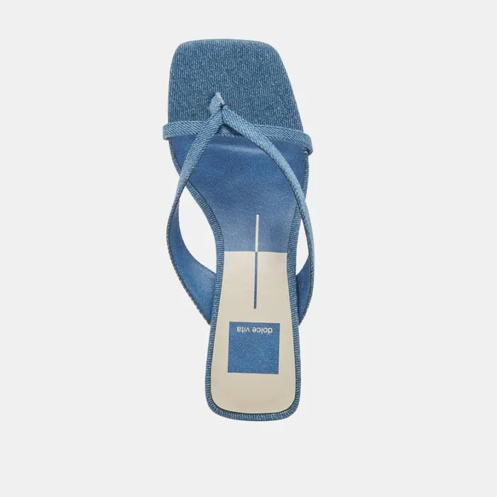 Heels Women Dolce Vita Brevel Heels Blue Denim