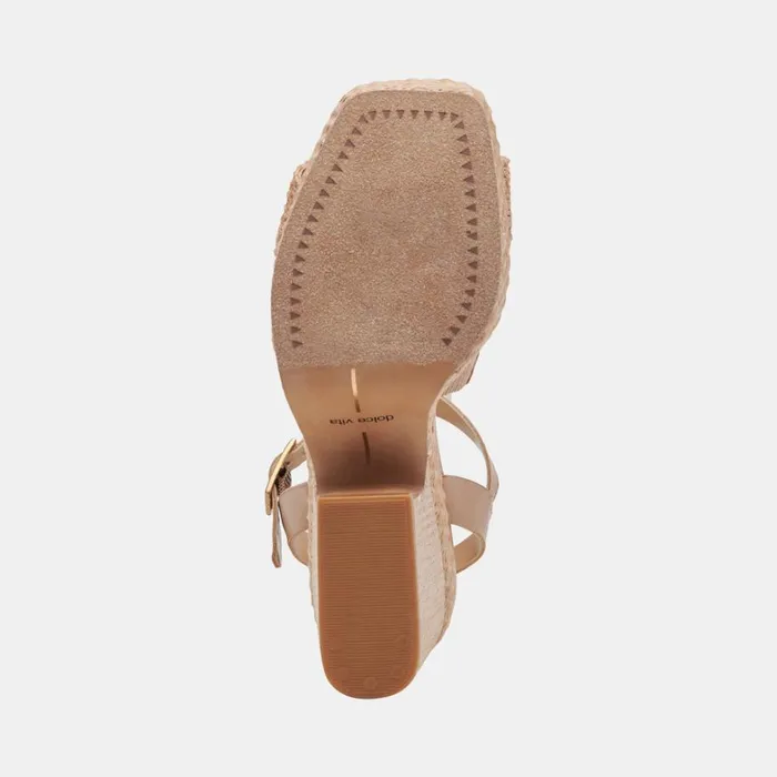 Heels Women Dolce Vita Cale Heels Lt Natural Raffia