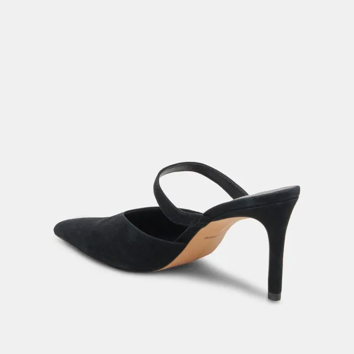 Heels Women Dolce Vita Kanika Heels Onyx Suede