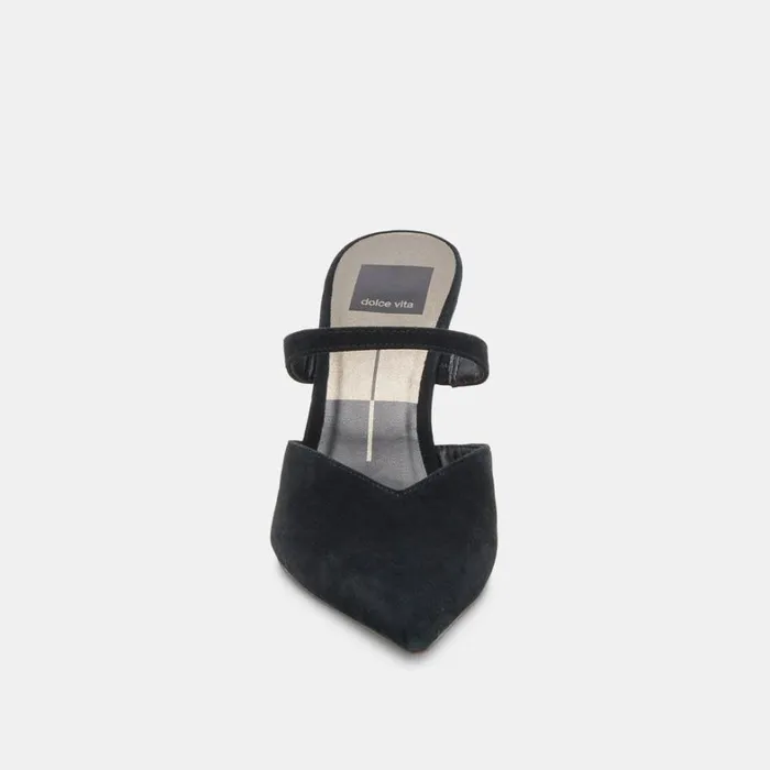 Heels Women Dolce Vita Kanika Heels Onyx Suede