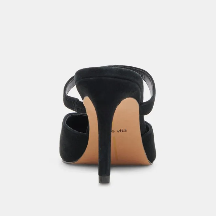 Heels Women Dolce Vita Kanika Heels Onyx Suede