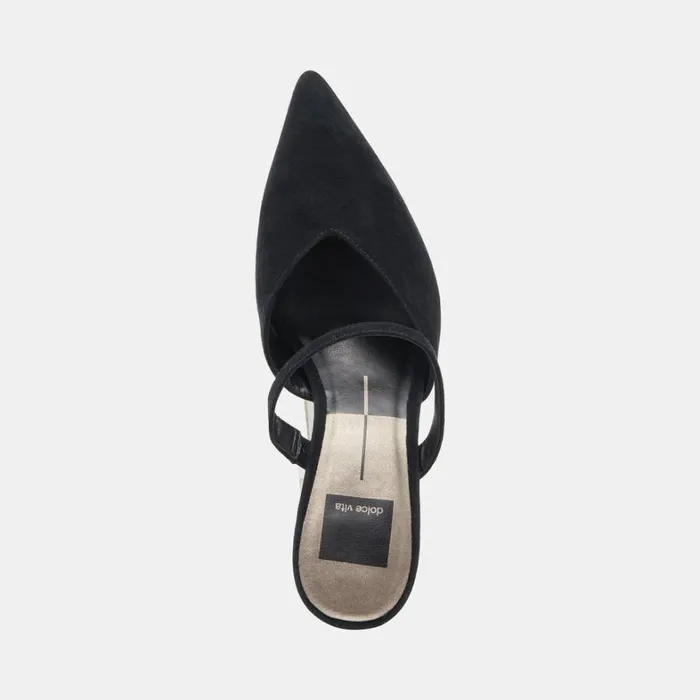 Heels Women Dolce Vita Kanika Heels Onyx Suede