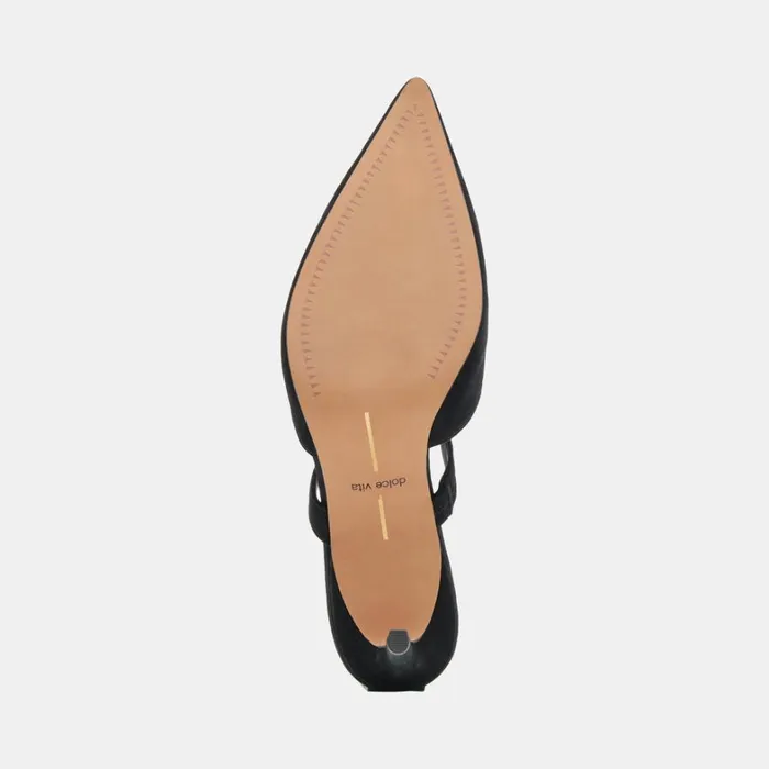Heels Women Dolce Vita Kanika Heels Onyx Suede