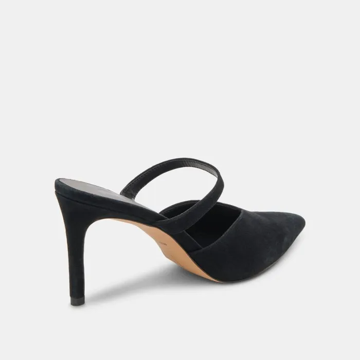Heels Women Dolce Vita Kanika Heels Onyx Suede