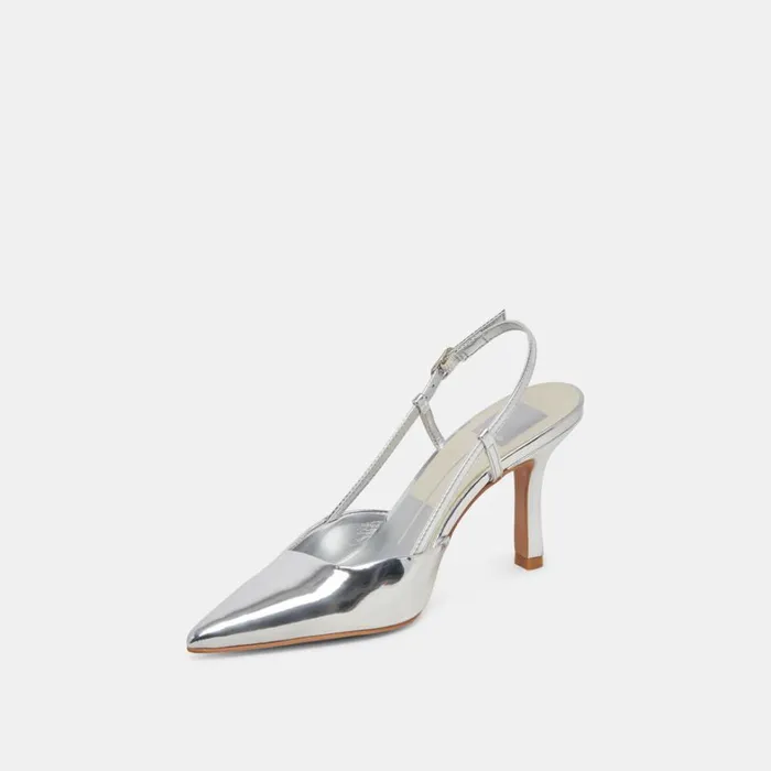 Heels Women Dolce Vita Kim Heels Silver Stella