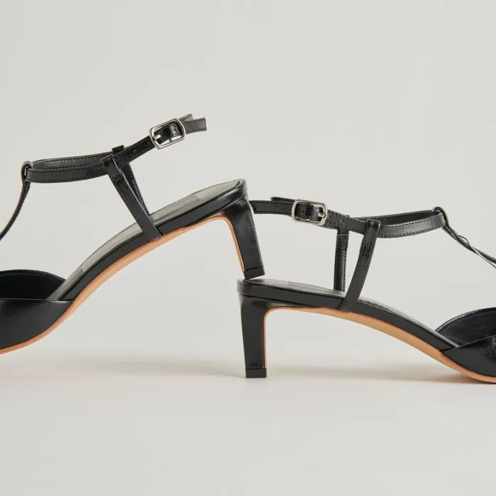 Heels Women Dolce Vita Lavon Heels Black Leather