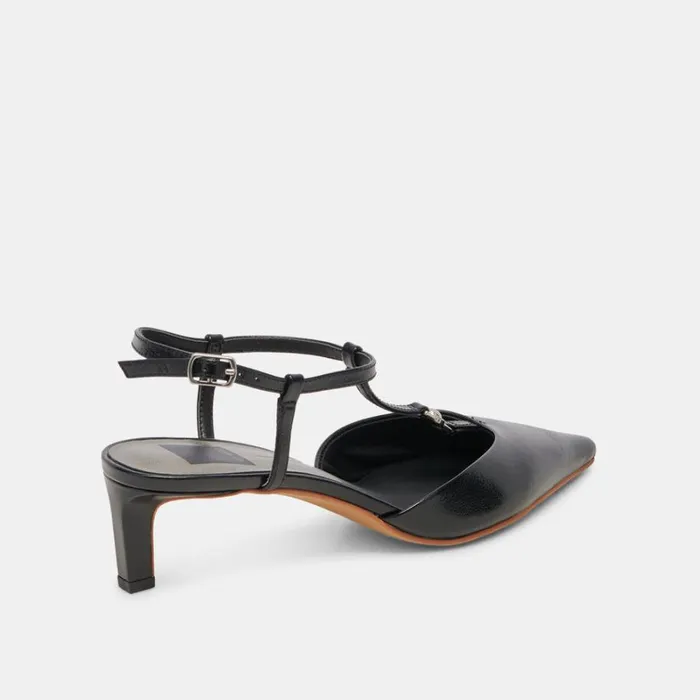 Heels Women Dolce Vita Lavon Heels Black Leather