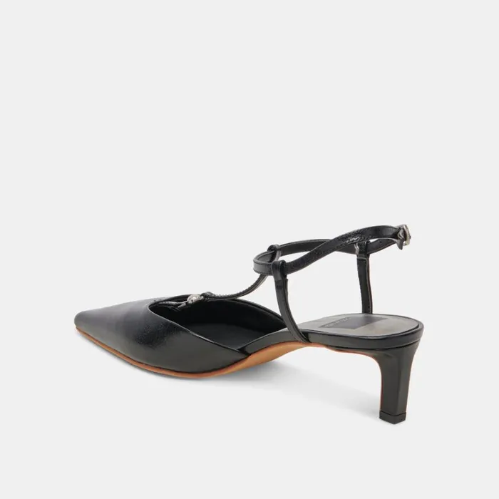 Heels Women Dolce Vita Lavon Heels Black Leather