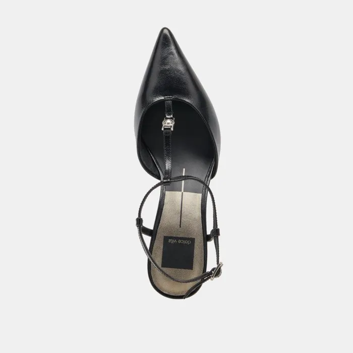 Heels Women Dolce Vita Lavon Heels Black Leather