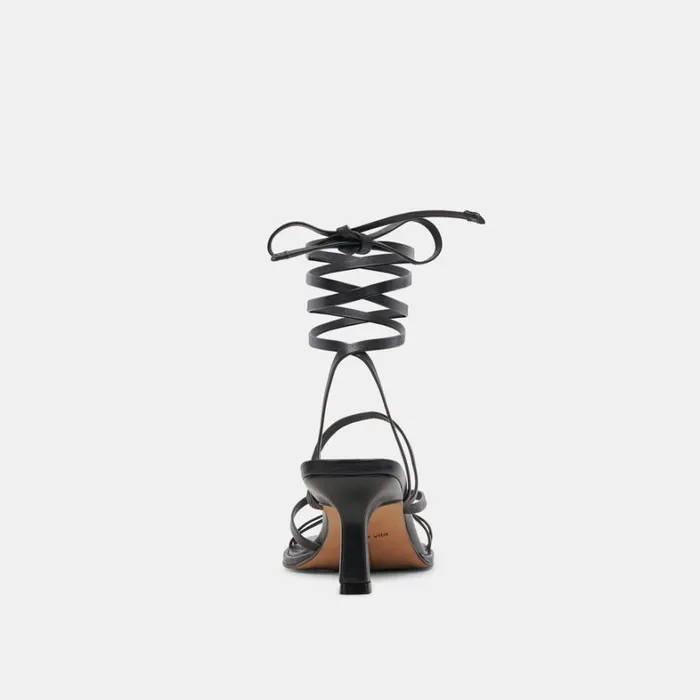 Heels Women Dolce Vita Malabo Heels Black Leather