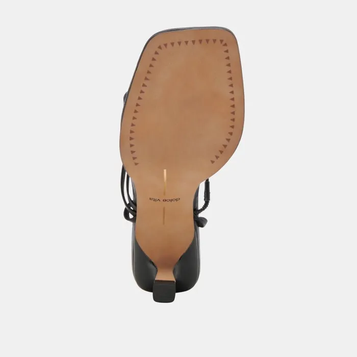 Heels Women Dolce Vita Malabo Heels Black Leather