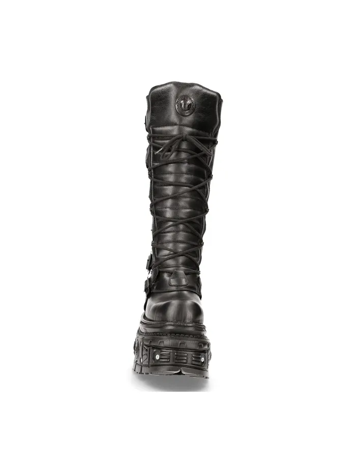 High Boot Black Imperfect M272C38 WomenMen New Rock Boots