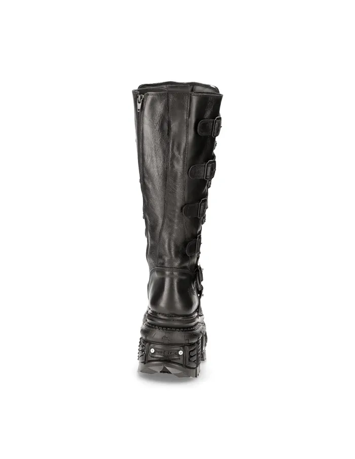 High Boot Black Imperfect M272C38 WomenMen New Rock Boots