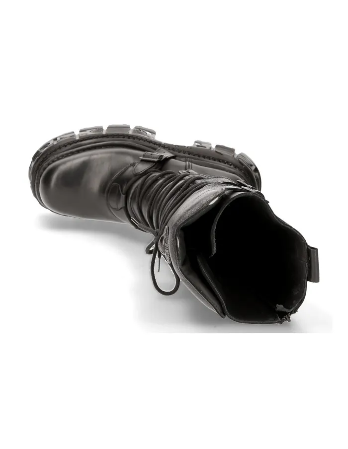 High Boot Black Imperfect M272C38 WomenMen New Rock Boots