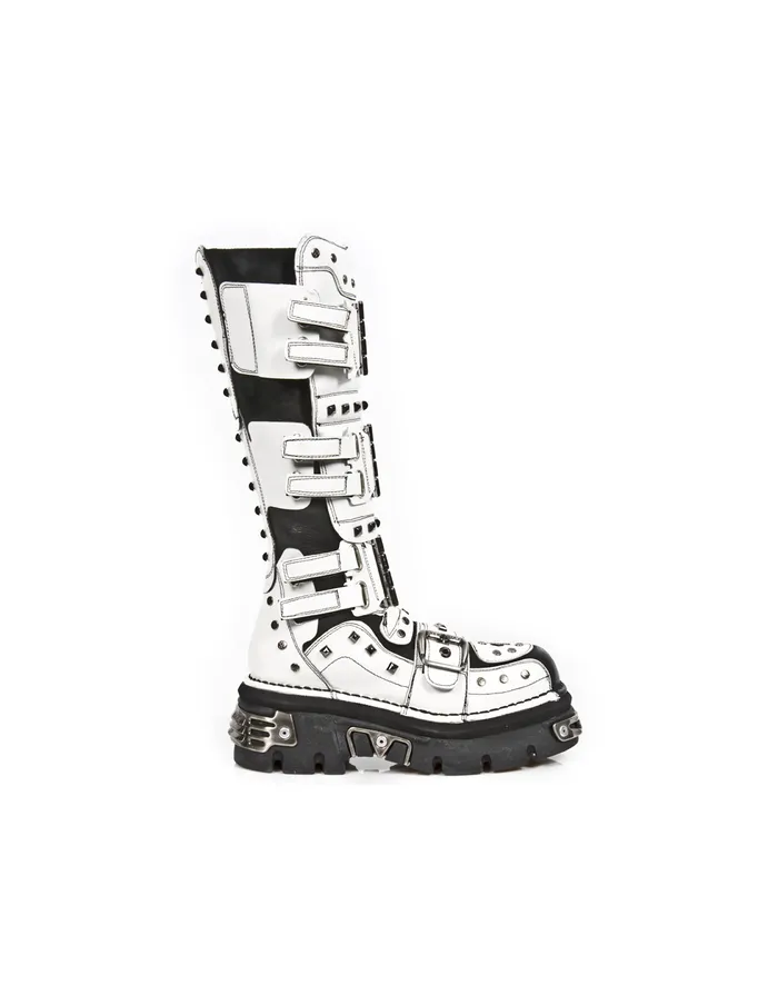 High Boot Metallic M800C2 WomenMen New Rock Boots