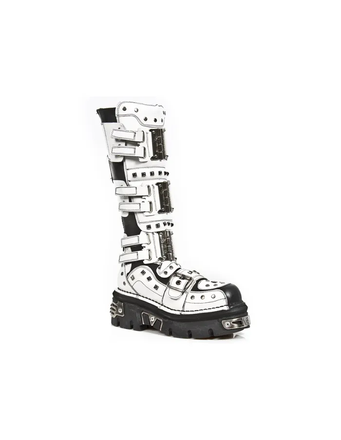 High Boot Metallic M800C2 WomenMen New Rock Boots