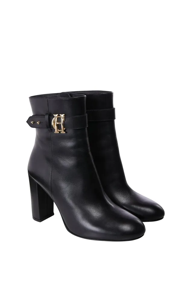 Holland Cooper Bestsellers Mayfair Ankle Boot Black Leather 8211 Women