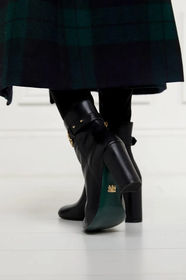 Holland Cooper Bestsellers Mayfair Ankle Boot Black Leather 8211 Women