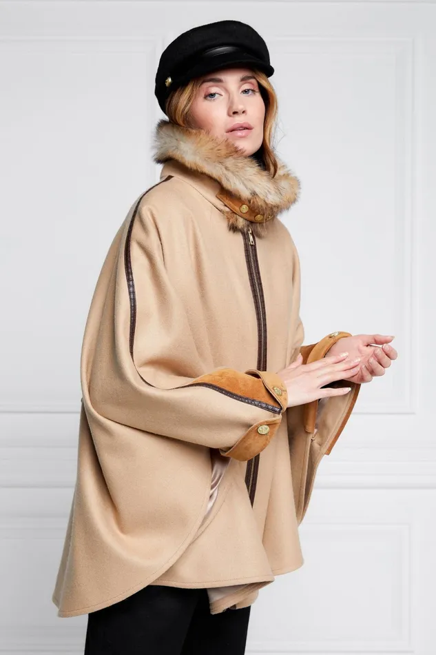 Holland Cooper Capes Chiltern Cape Camel 8211 Women Holland Cooper Capes Chiltern Cape Camel 8211 Women