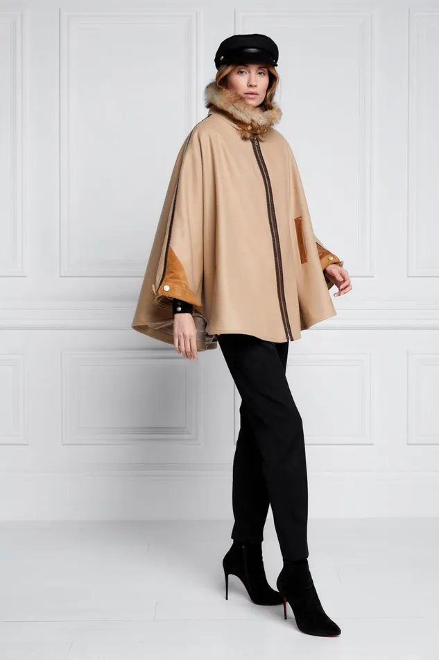 Holland Cooper Capes Chiltern Cape Camel 8211 Women Holland Cooper Capes Chiltern Cape Camel 8211 Women