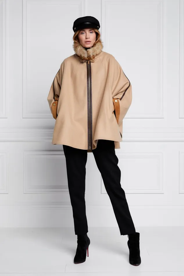 Holland Cooper Capes Chiltern Cape Camel 8211 Women Holland Cooper Capes Chiltern Cape Camel 8211 Women