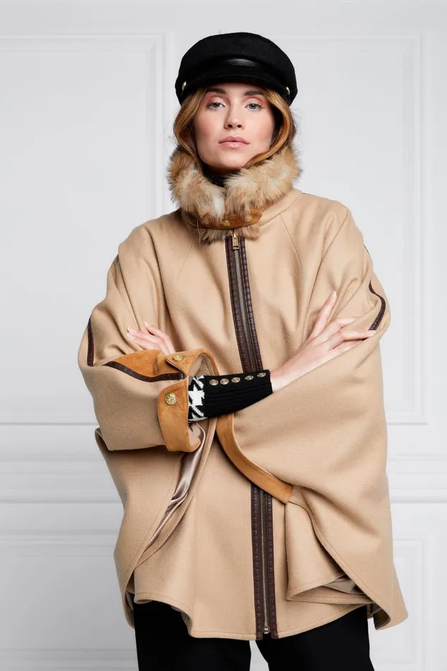 Holland Cooper Capes Chiltern Cape Camel 8211 Women Holland Cooper Capes Chiltern Cape Camel 8211 Women