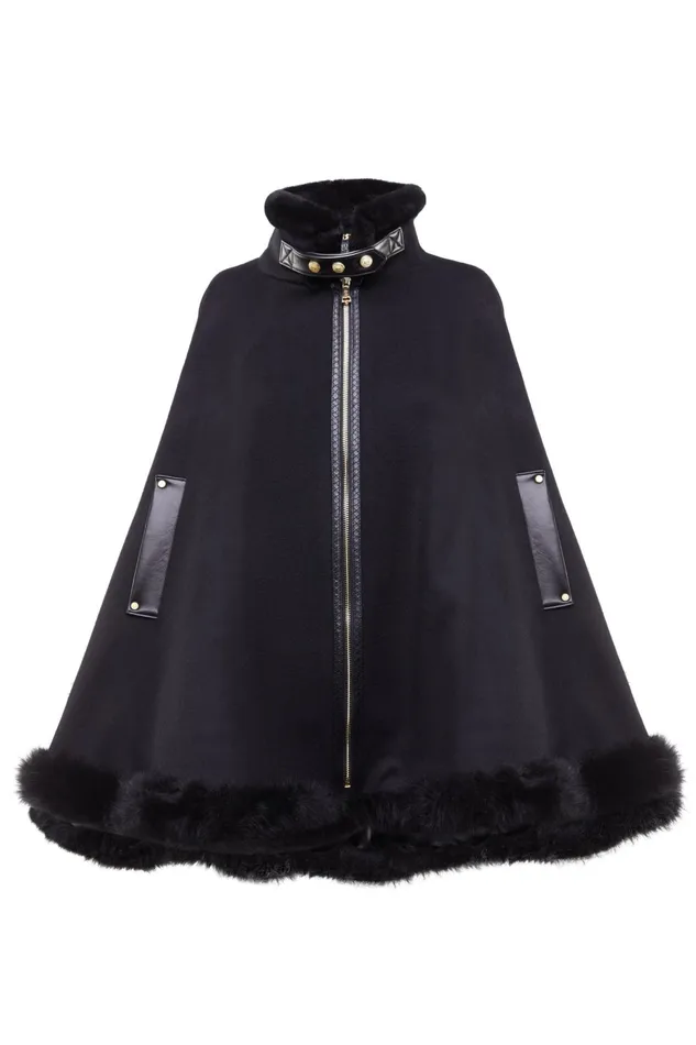 Holland Cooper Capes Chiltern Cape Soft Black 8211 Women Holland Cooper Capes Chiltern Cape Soft Black 8211 Women