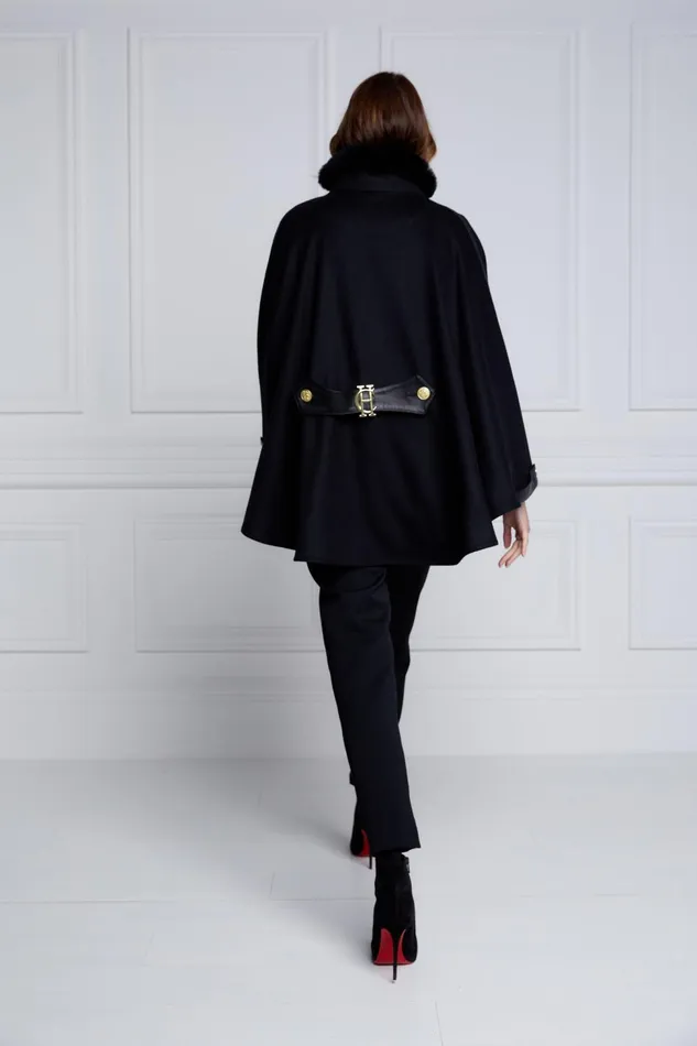Holland Cooper Capes Chiltern Cape Soft Black 8211 Women Holland Cooper Capes Chiltern Cape Soft Black 8211 Women