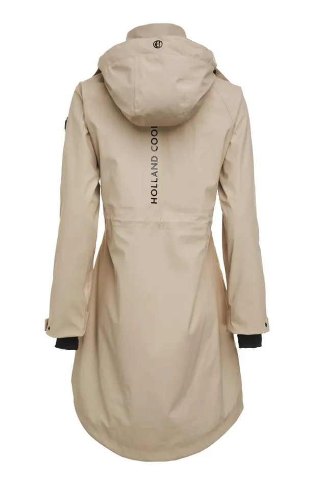 Holland Cooper Coats Chartwell Rain Parka Stone 8211 Women