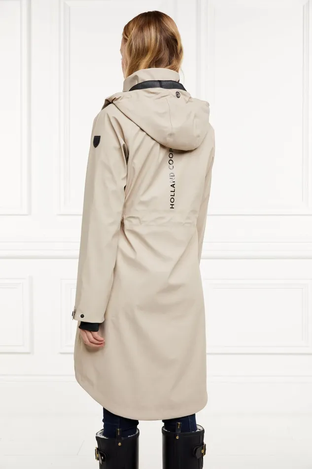Holland Cooper Coats Chartwell Rain Parka Stone 8211 Women