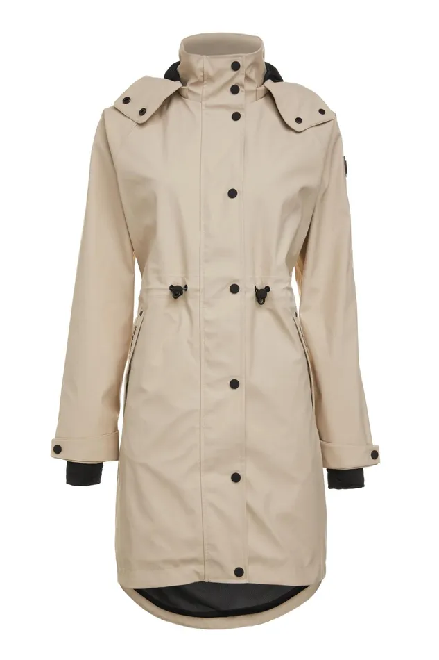 Holland Cooper Coats Chartwell Rain Parka Stone 8211 Women