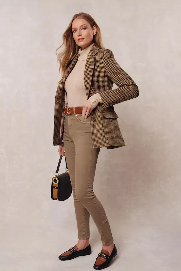 Holland Cooper Jeans Jodhpur Jean Taupe 8211 Women