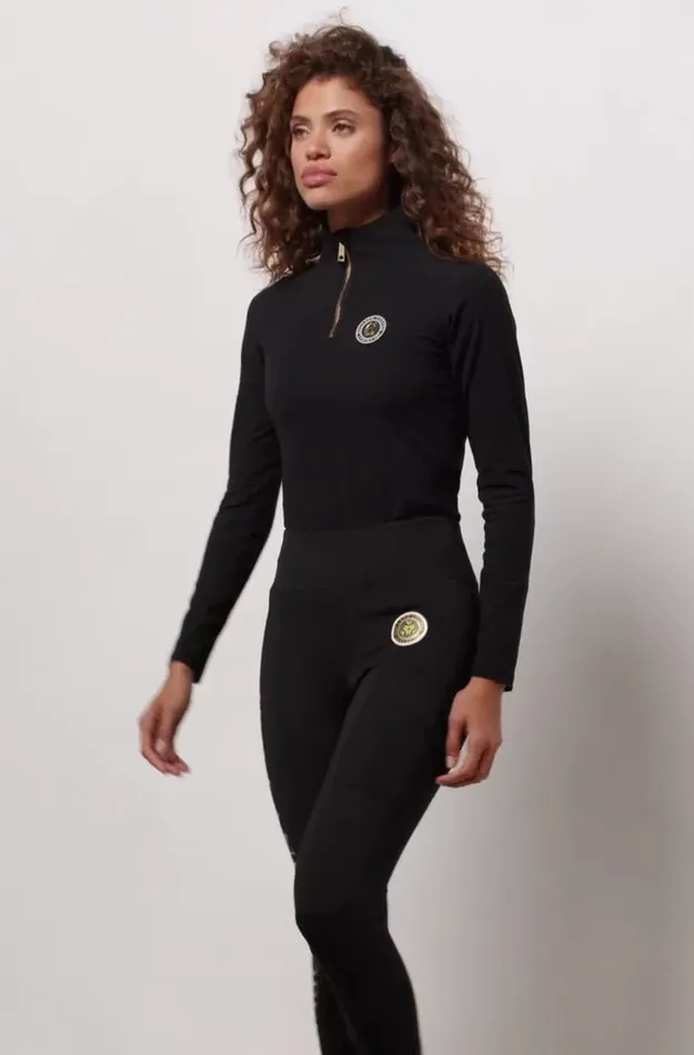 Holland Cooper Knitwear And Thermals Thermal Ski Base Layer Black 8211 Women Holland Cooper Knitwear And Thermals Thermal Ski Base Layer Black 8211 Women
