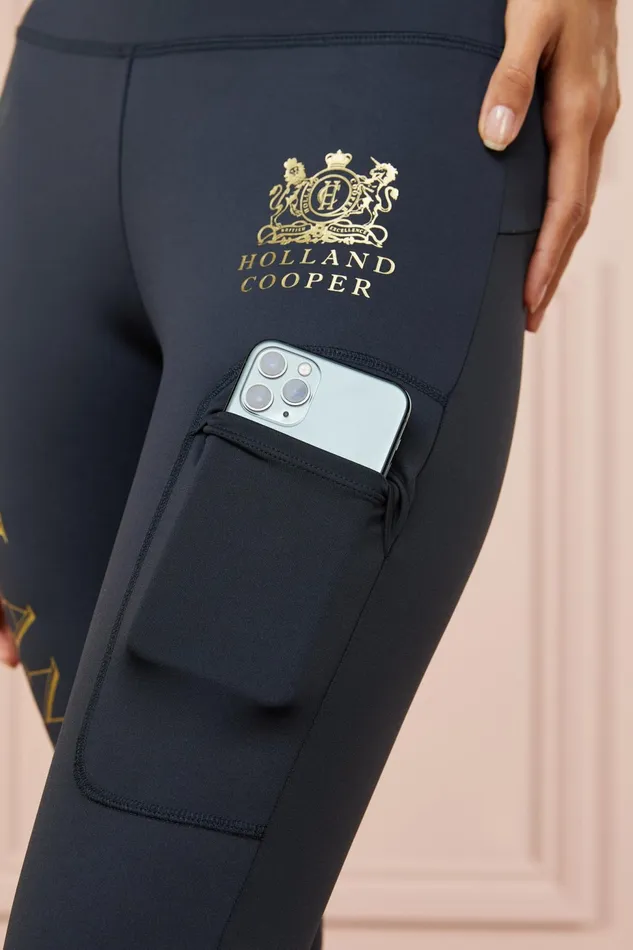 Holland Cooper Leggings Sport Legging Slate 8211 Women